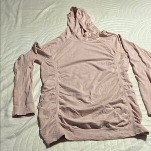 Fabletics Pink Hoodie Sweatshirt